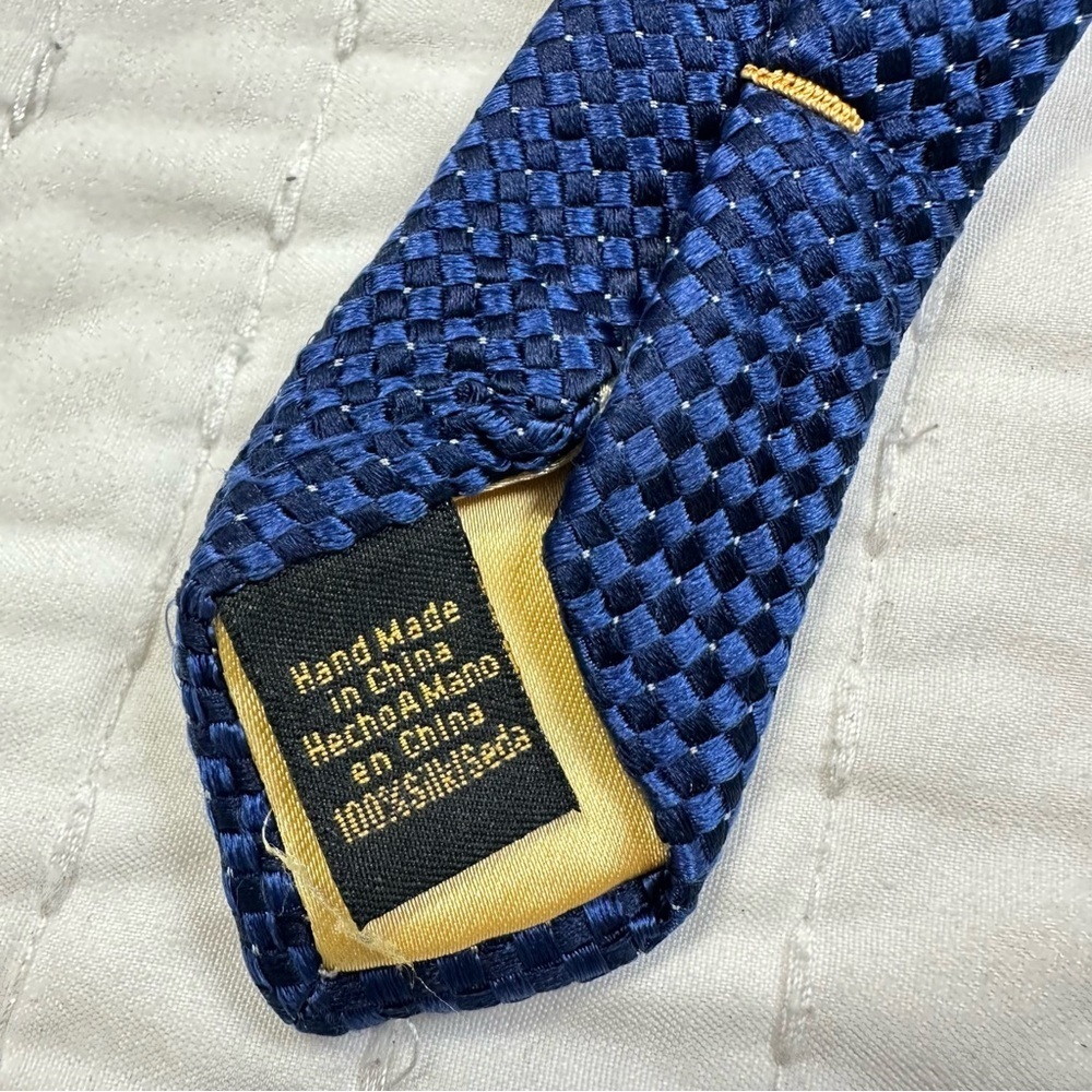 Donald J Trump Signature Collection Men’s Neck Tie 100% Silk Luxury Gold Bar - Picture 6 of 12